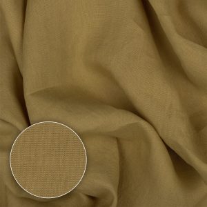 Tkanina odzieżowa lniana Julia 8342 Brązowy karmelowy [43003]