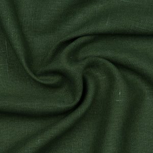 Tkanina odzieżowa lniana Oskar 7423 Zielony Choinkowy [LO 0003]
