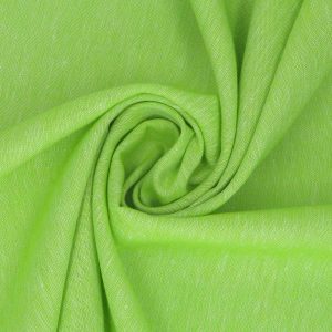 Tkanina odzieżowa lniano-bawełniana Zielony Melanż [43018]