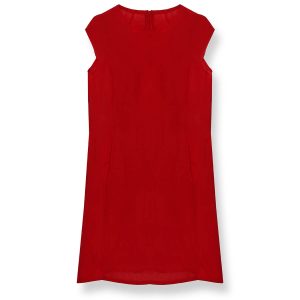 sukienka-lniana-czerwona-klasyczna-na-zamek-I
