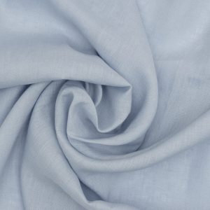 Tkanina lniana odzieżowa Julia 6395 Niebieski Jasny [43003]