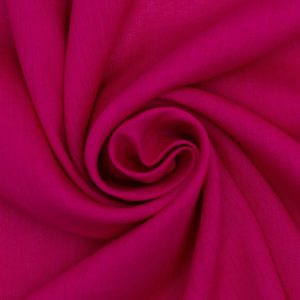 Tkanina konopna cukierkowy róż Maria [43023]